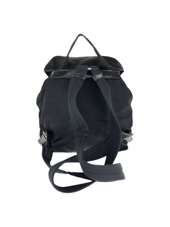 Prada Tessuto Black Silver Nylon Backpack main image 9